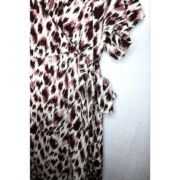 Grace Karen, Leopard wrap, dress pinup size extra large - Picture 6 of 7